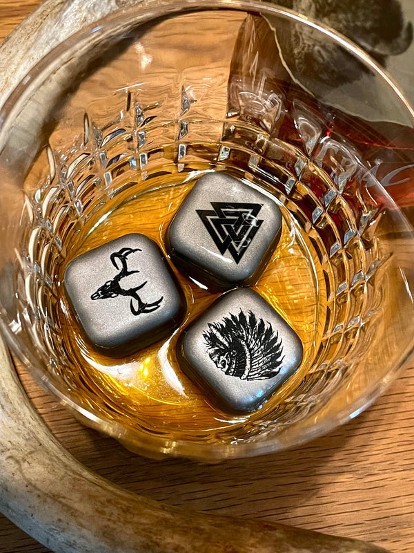 Valknut, Viking Symbol for Valhalla Whiskey Stones