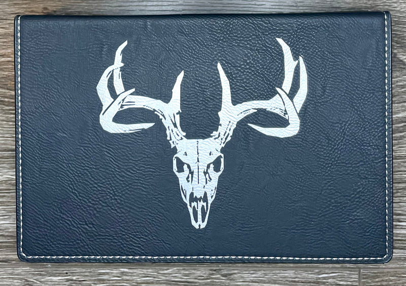 Buck Skull, Flask Box Set (customizable)