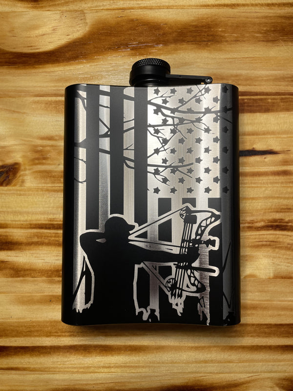 THE BOW HUNTERS HIP FLASK